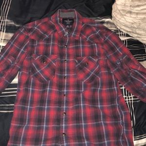 american eagle button down